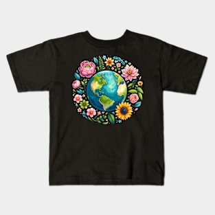 Everyday Earth day Kids T-Shirt